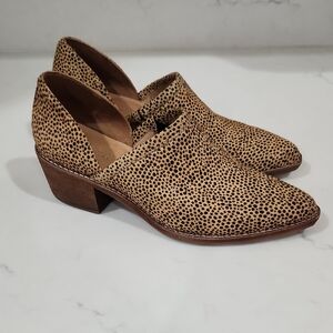 Madewell Brady Leopard Bootie New 8.5